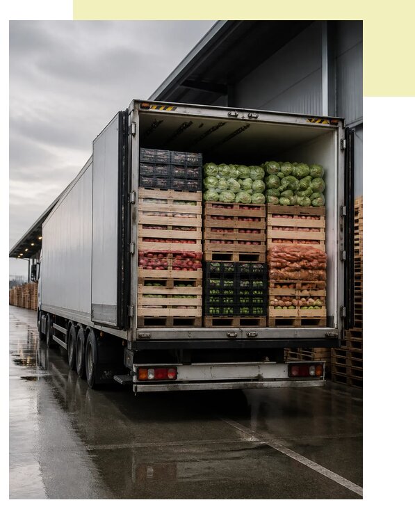 Перевозка плодоовощной продукции в Димитровград по цене от 5152 р. | Агросервис-Дмт