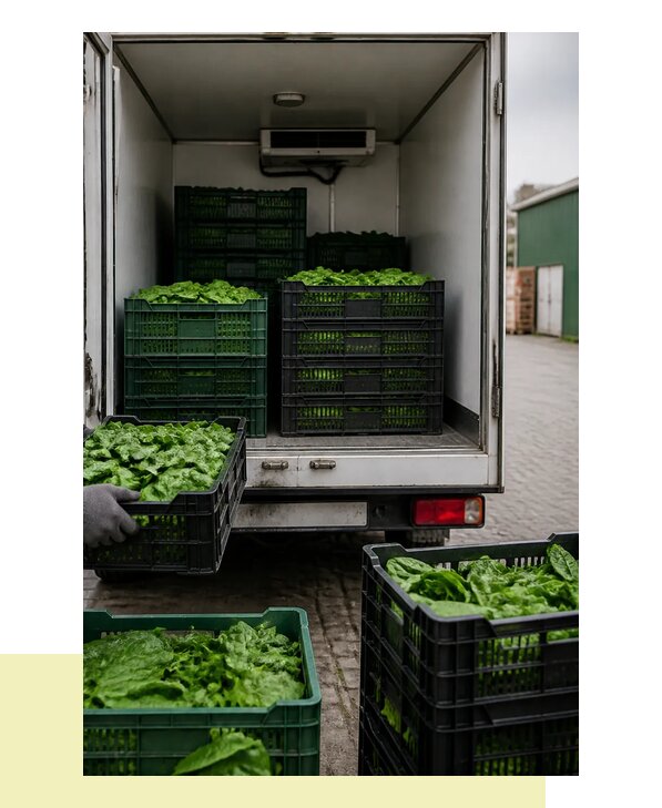 Перевозка шпината в Димитровград с сохранением свежести продукции